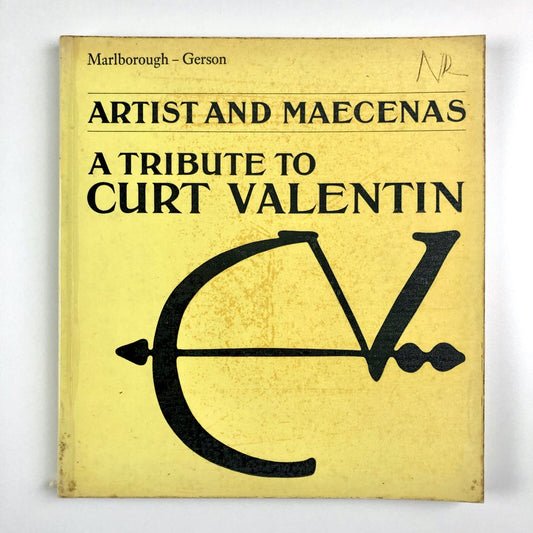 Artist and Maecenas – A Tribute to Curt Valentin | Marlborough-Gerson gallery catalogue, 1963