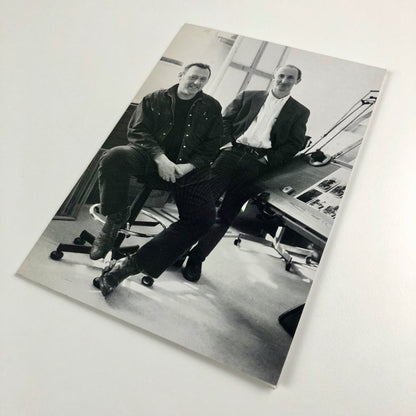 Michael Ginsborg / John Mitchell Recent Work | Private view invitation card | Dale Street Gallery 1995