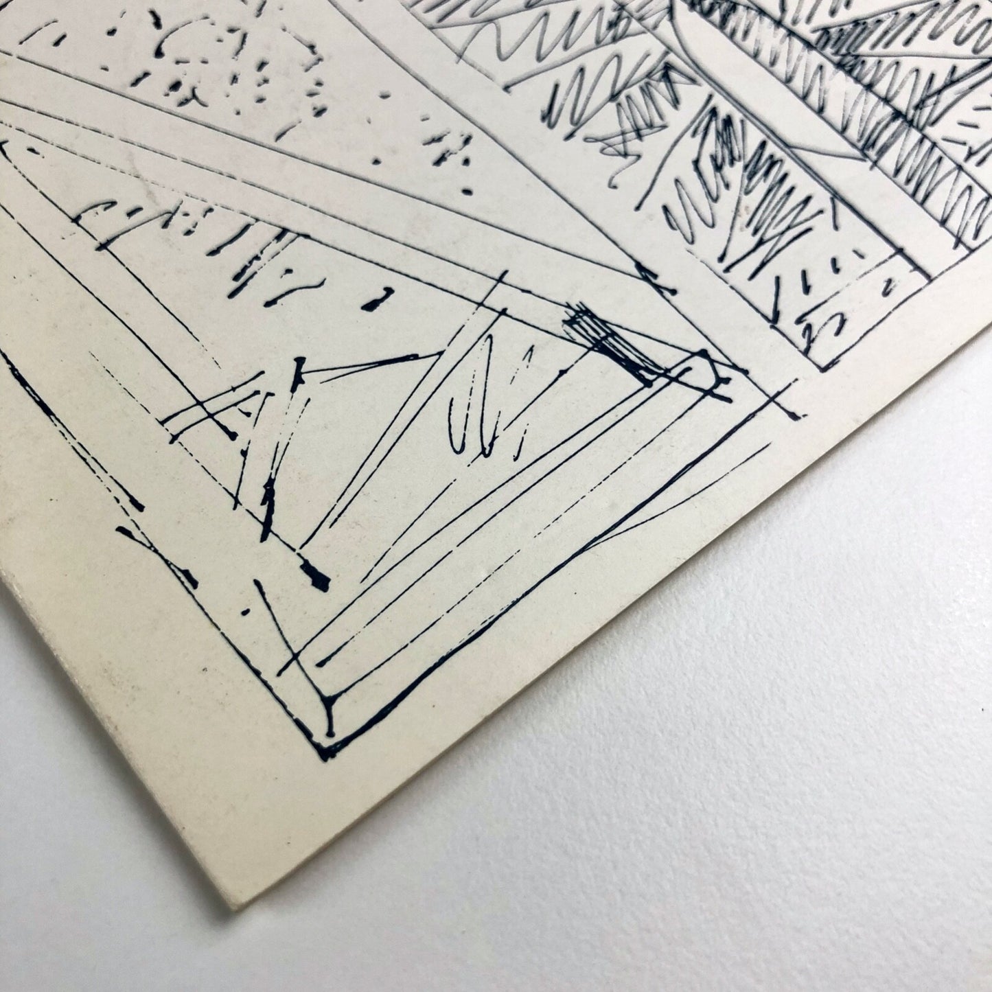 John Loker. Works on paper 1970 to 1983 | Angela Flowers, London | Folded card