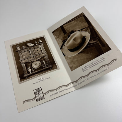 Leaflet for The Sun Engraving Co Ltd undated, c. 1927