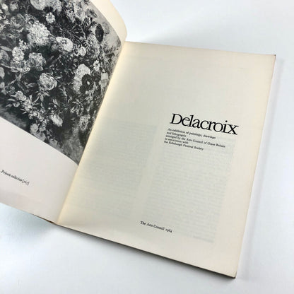 Delacroix paintings, drawings and lithographs | Arts Council catalogue, 1964
