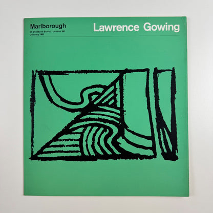 Lawrence Gowing | Marlborough Fine Art Jan 1965 cat. 152 design Gordon House