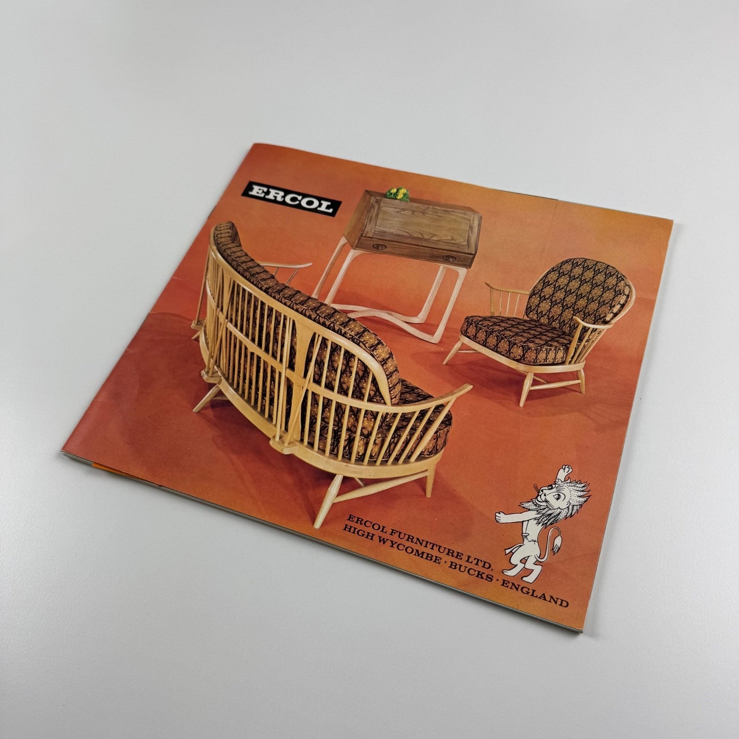 Ercol furniture brochure, presumably from late 1960s includes price lists 1968/9