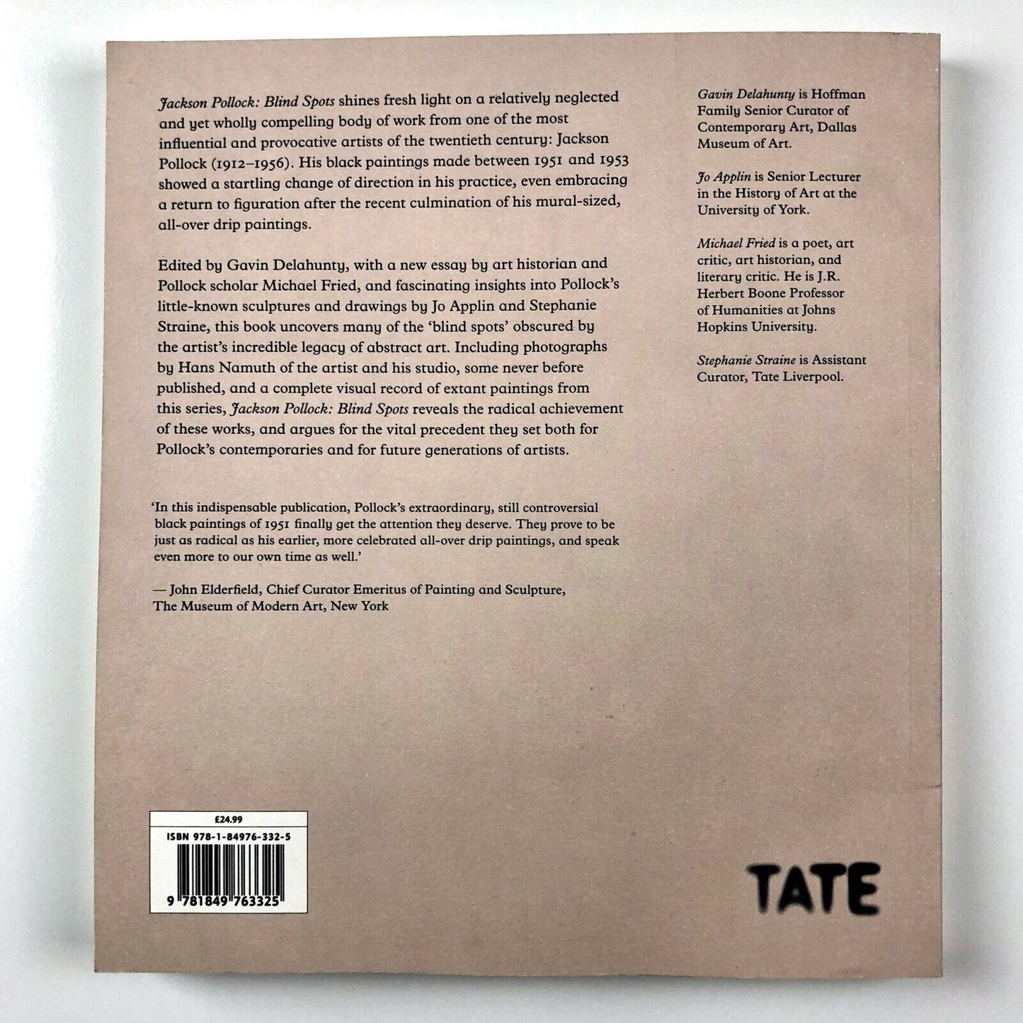 Jackson Pollock – Blind Spots | Tate, 2015 | Edited by Gavin Delahunty