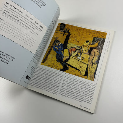 Art & Design journal – February 1987 | 20thC British Art | Academy Editions | Allen Jones