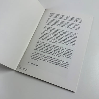 Jane Corsellis | The New Academy Gallery, London, 1996