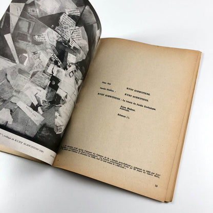 K. Revue de la poésie No. 3. De l'Humour à la Terreur Hommage à Kurt Schwitters, La revue de la poésie, Paris, 1949