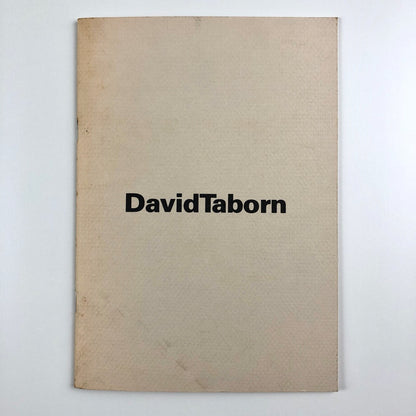 David Taborn – Paintings & Drawings | Nottingham University, Bluecoat Gallery 1981 | Catalogue and related ephemera