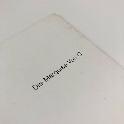 Frank Stella. Die Marquise Von O | Folded card | Bonington Gallery, Norbert Lynton