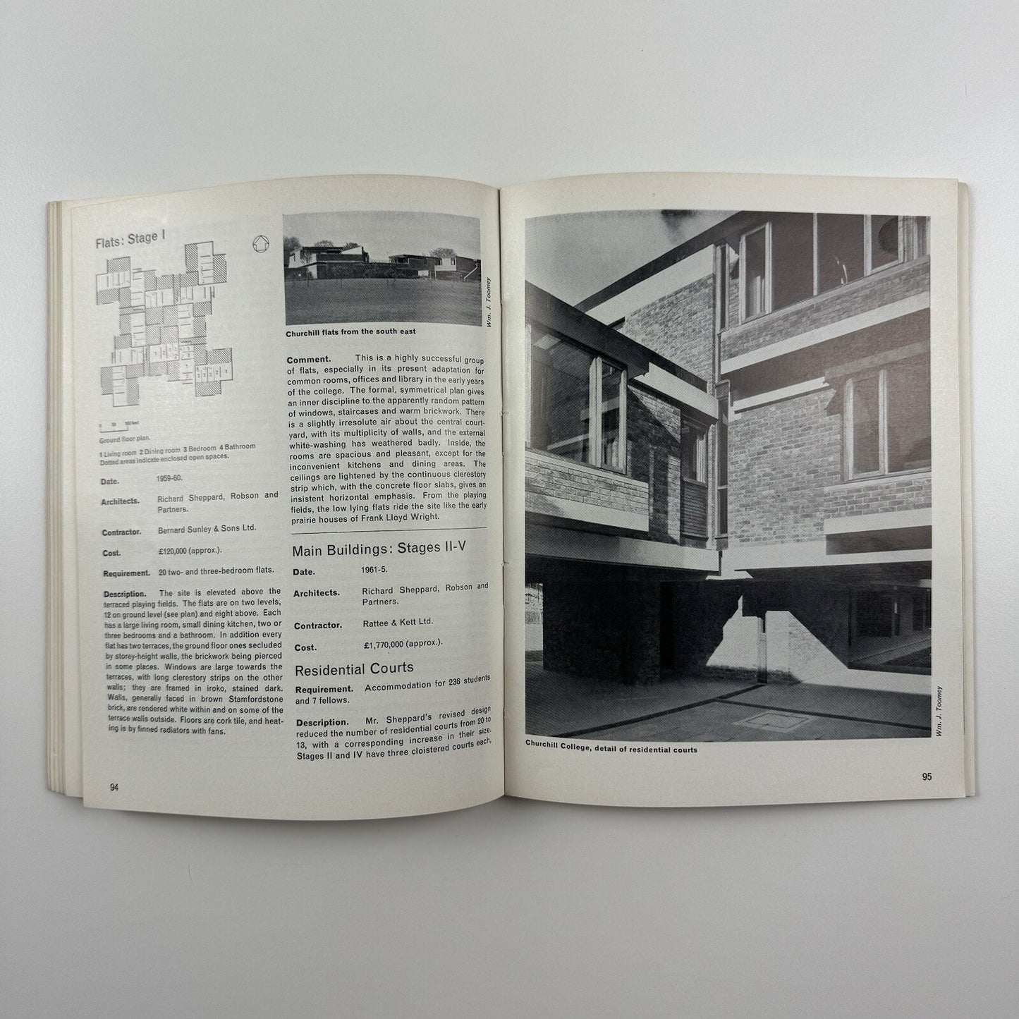 Cambridge New Architecture. A guide to modern buildings |Nikolaus Pevsner, 1965