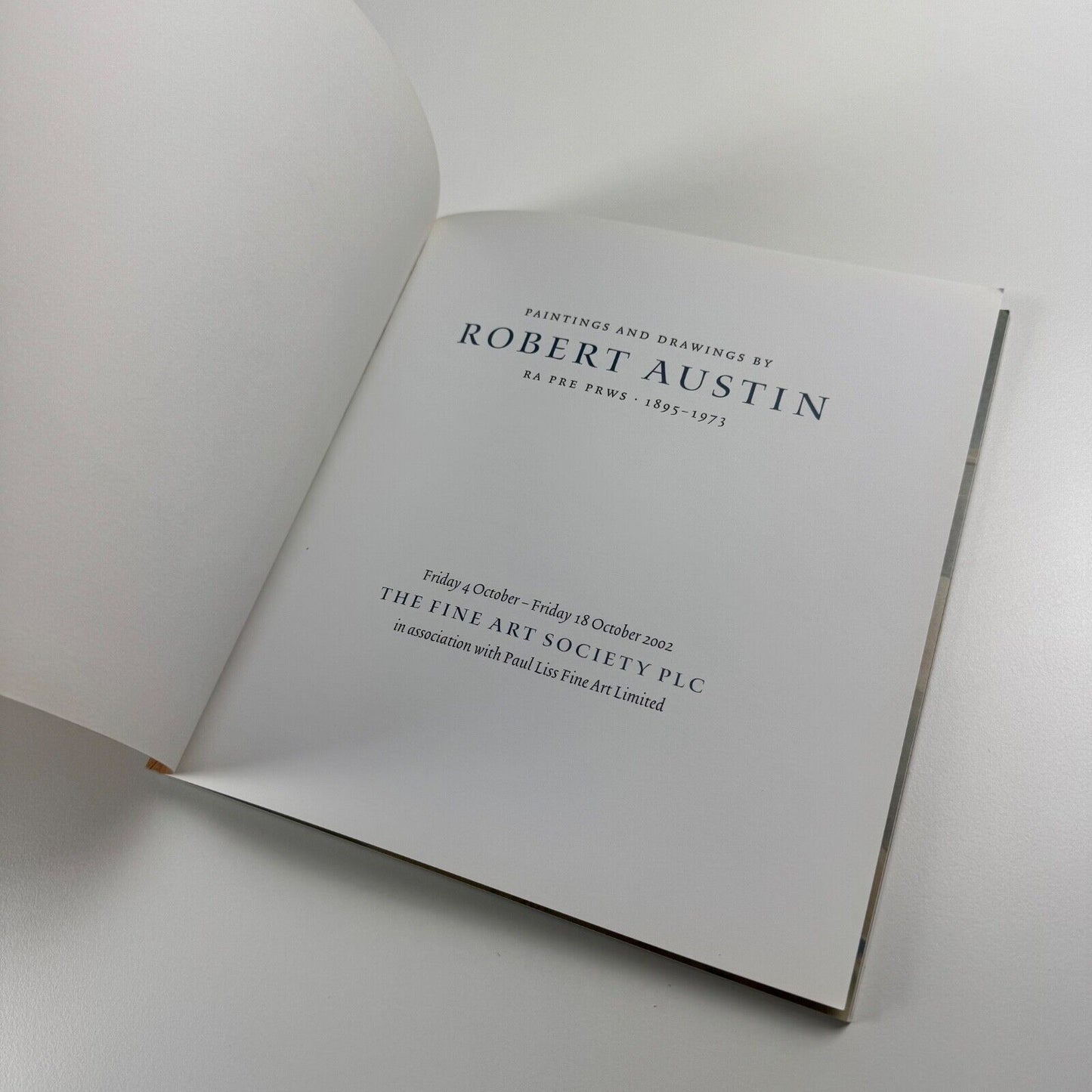 Paintings and Drawings by Robert Austin | The Fine Art Society, 2002