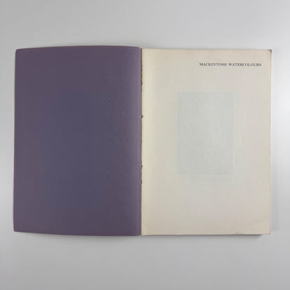 Mackintosh Watercolours by Roger Billcliffe | Glasgow Art Gallery