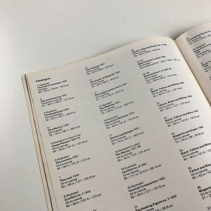 Merlyn Evans – Events and abstractions | Marlborough Fine Art, 1968 | Design by Gordon House