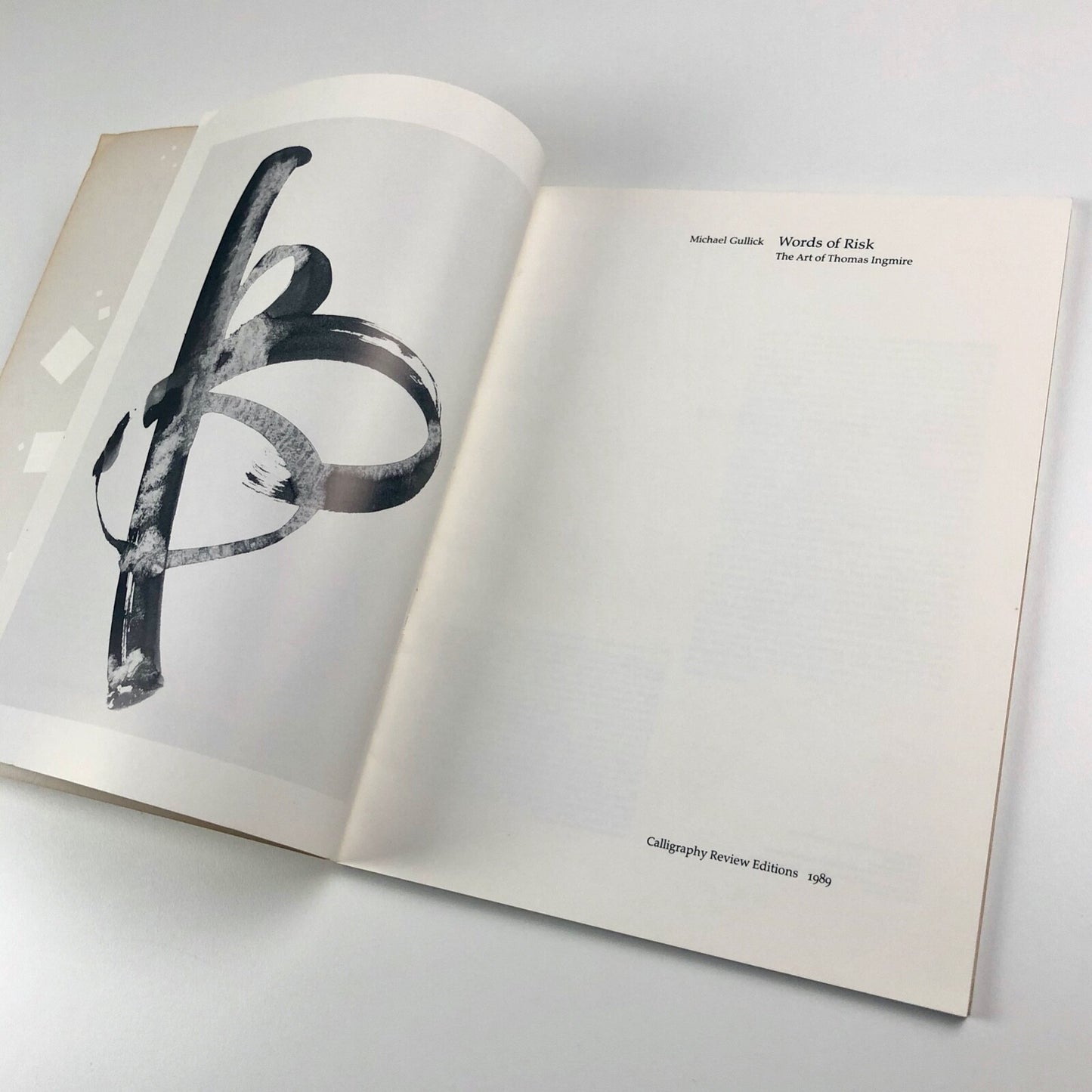 Words of Risk: The Art of Thomas Ingmire | Michael Gullick, 1989