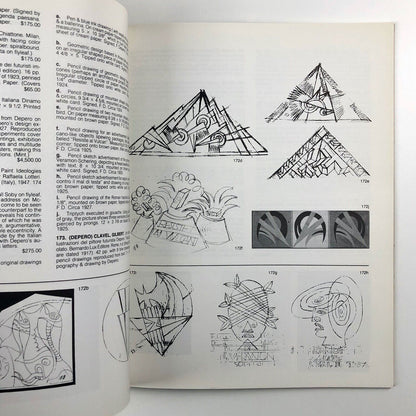 Ex-libris Futurism: Italian & Russian, 14 Ex-Libris, New York, 1985 | Sale catalogue