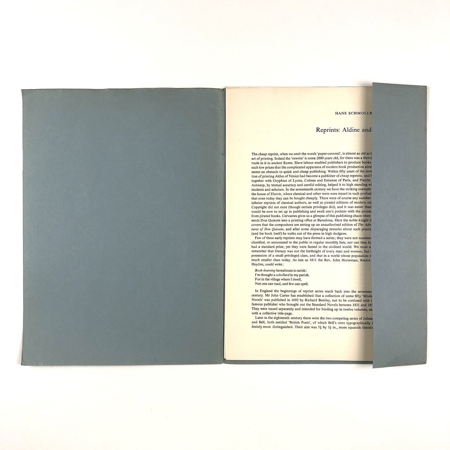 Reprints: Aldine and After by Hans Schmoller | Penrose Annual reprint Vol 47 1953