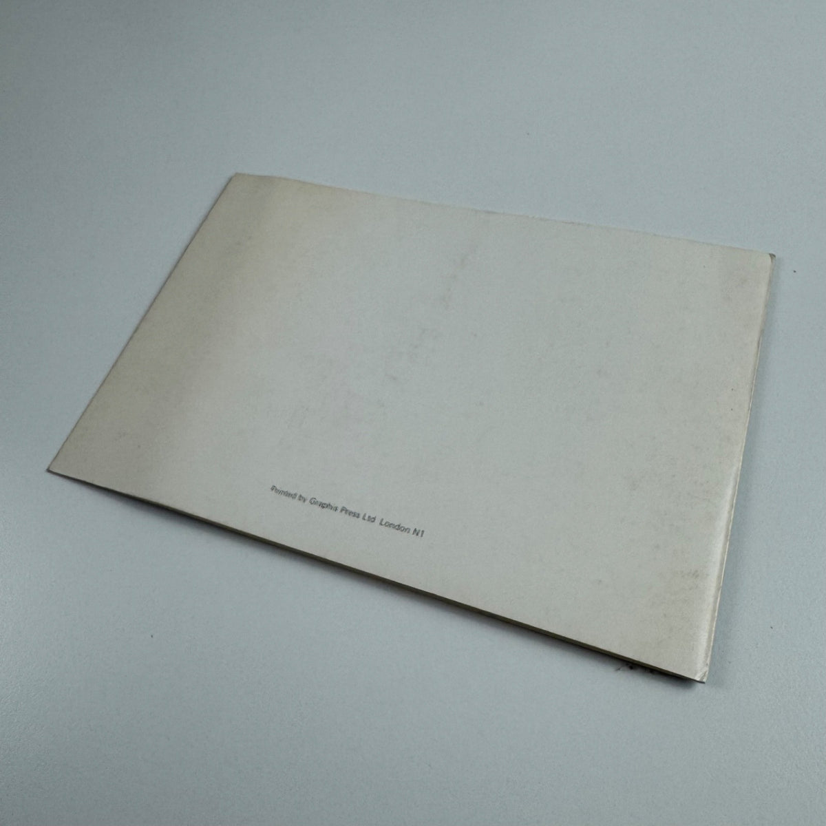 Folding card/catalogue John Tunnard Paintings & Gouaches | Redfern Gallery 1977