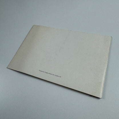 Folding card/catalogue John Tunnard Paintings & Gouaches | Redfern Gallery 1977