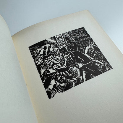 Der Weg der Menschen. Sechzig Holzschnitte von Frans Masereel | Rütten & Loening, Berlin, 1968