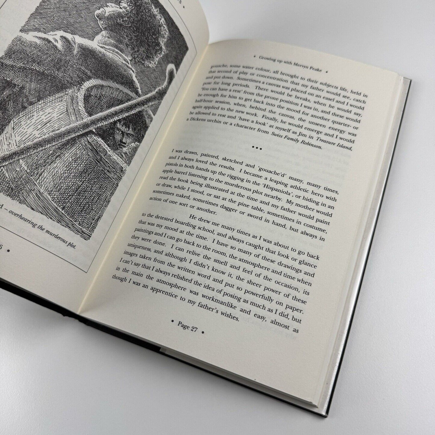 A Child of Bliss. Growing up with Mervyn Peake by Sebastian Peake | Leonard Publishing, 1989