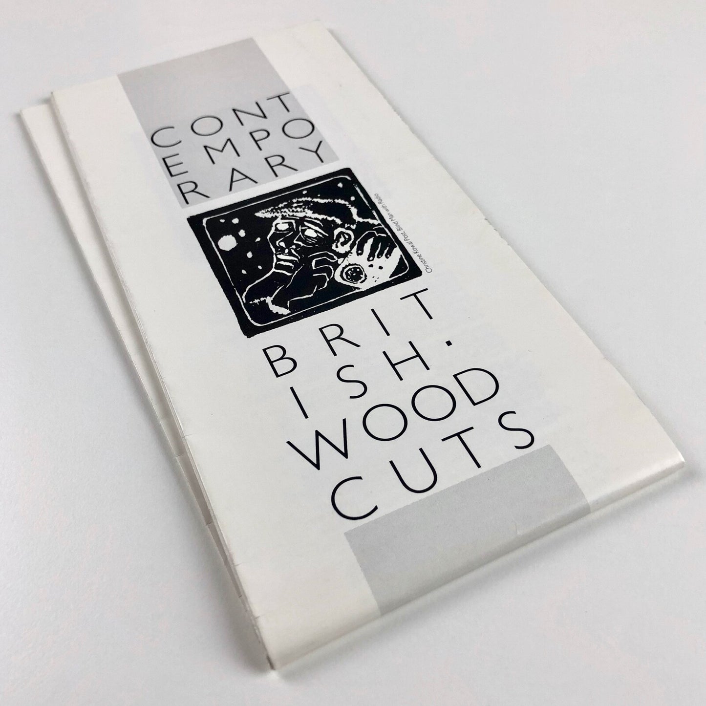 Contemporary British Woodcuts | City Museum and Art Gallery Worcester | Exhibition leaflet, 1986/7