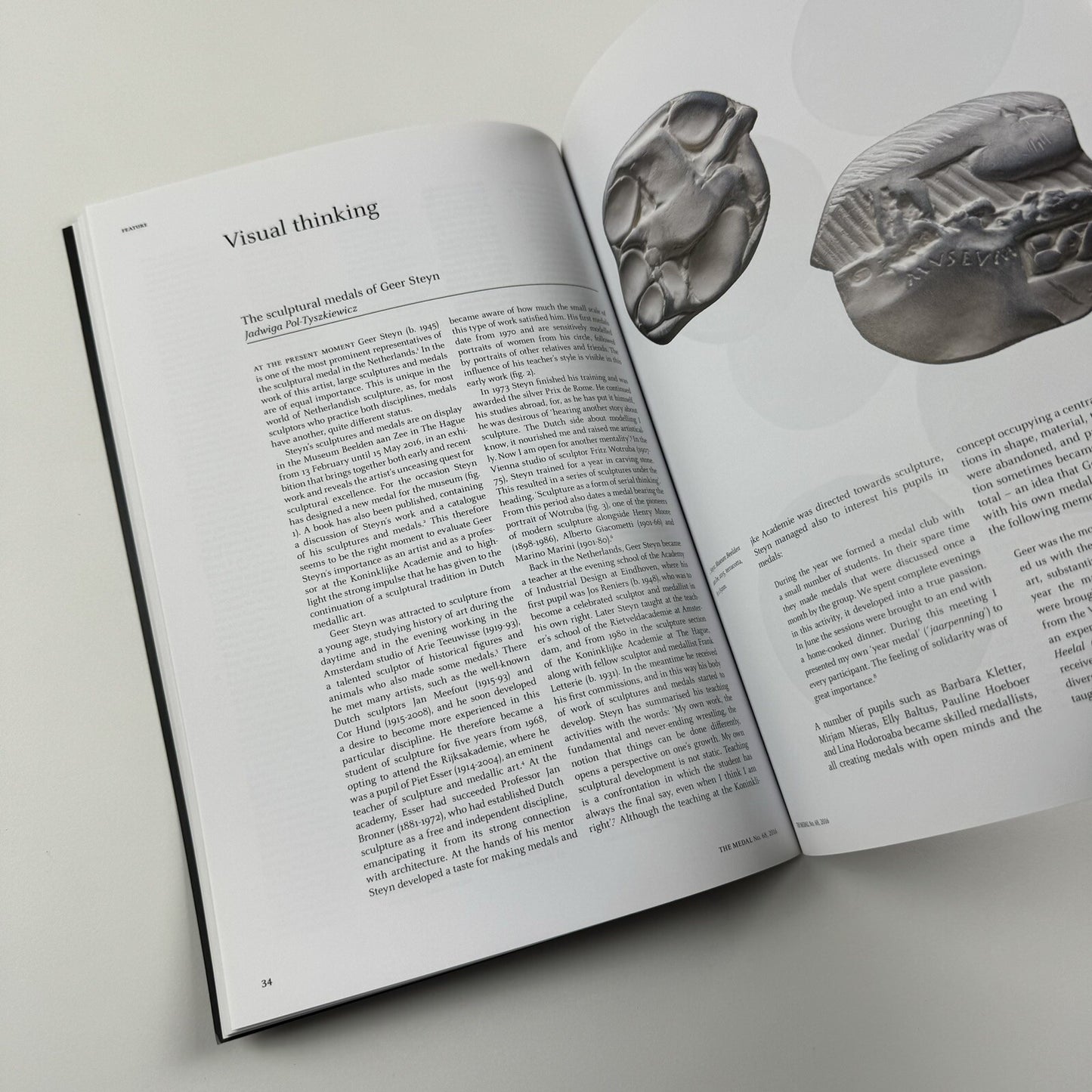 The Medal. British Art Medal Society BAMS journal. Issue No. 68, Spring 2016