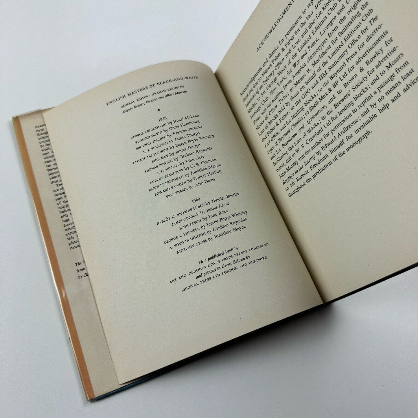 Barnett Freedman by Jonathan Mayne | An Art and Technics Book, 1948