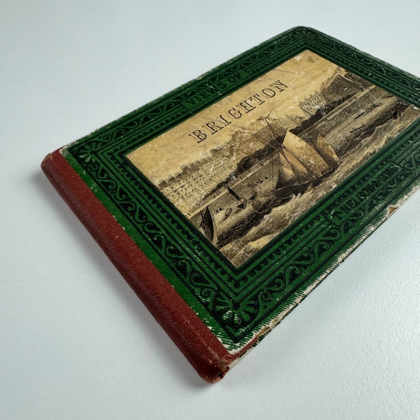Views of Brighton | T. Nelson & Sons. Small pictorial fold-out guide book c1870s