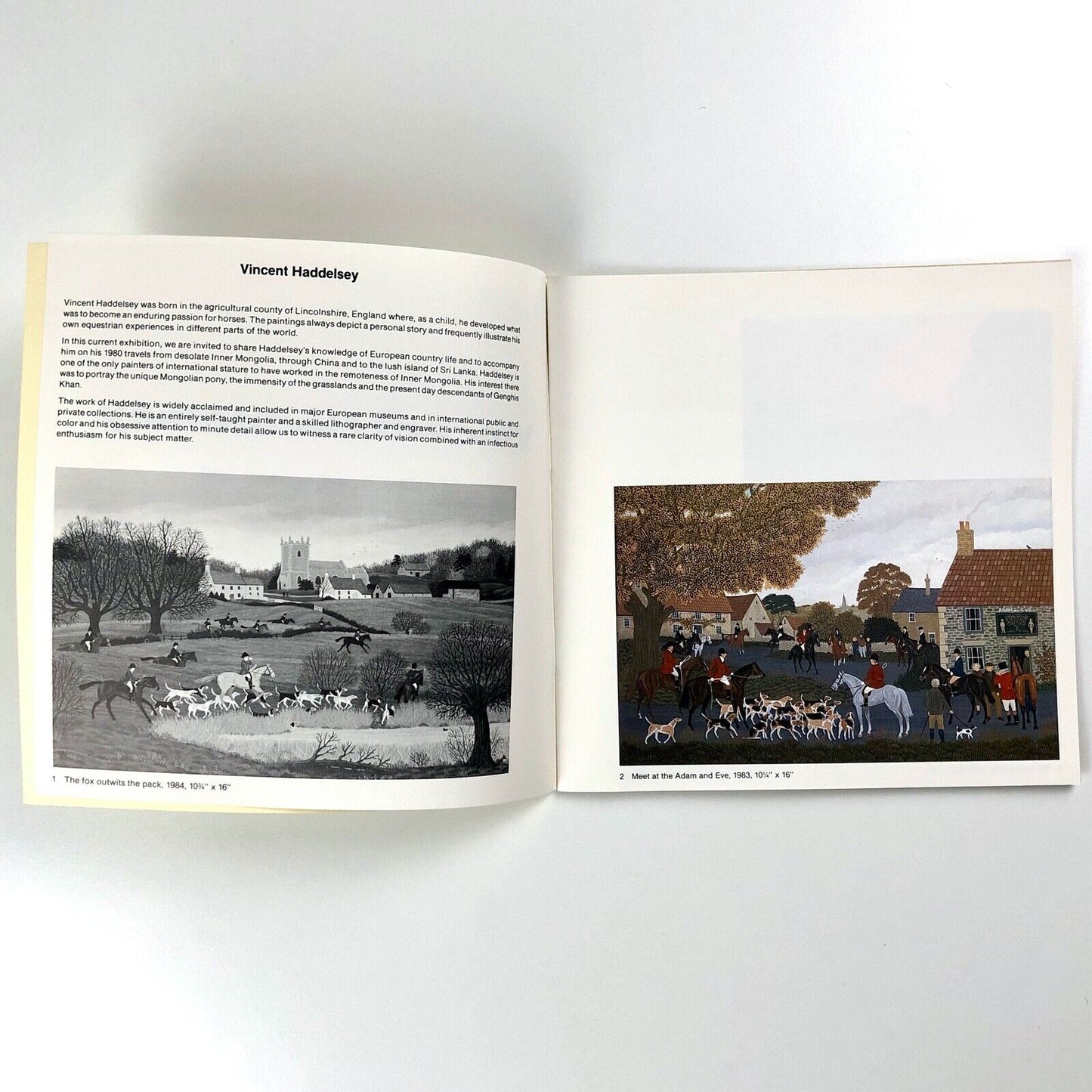 Vincent Haddelsey | David Findlay, New York exhibition catalogue 1984