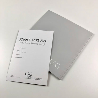 John Blackburn. Colour Keeps Breaking Through | Lemon Street Gallery catalogue, 2012