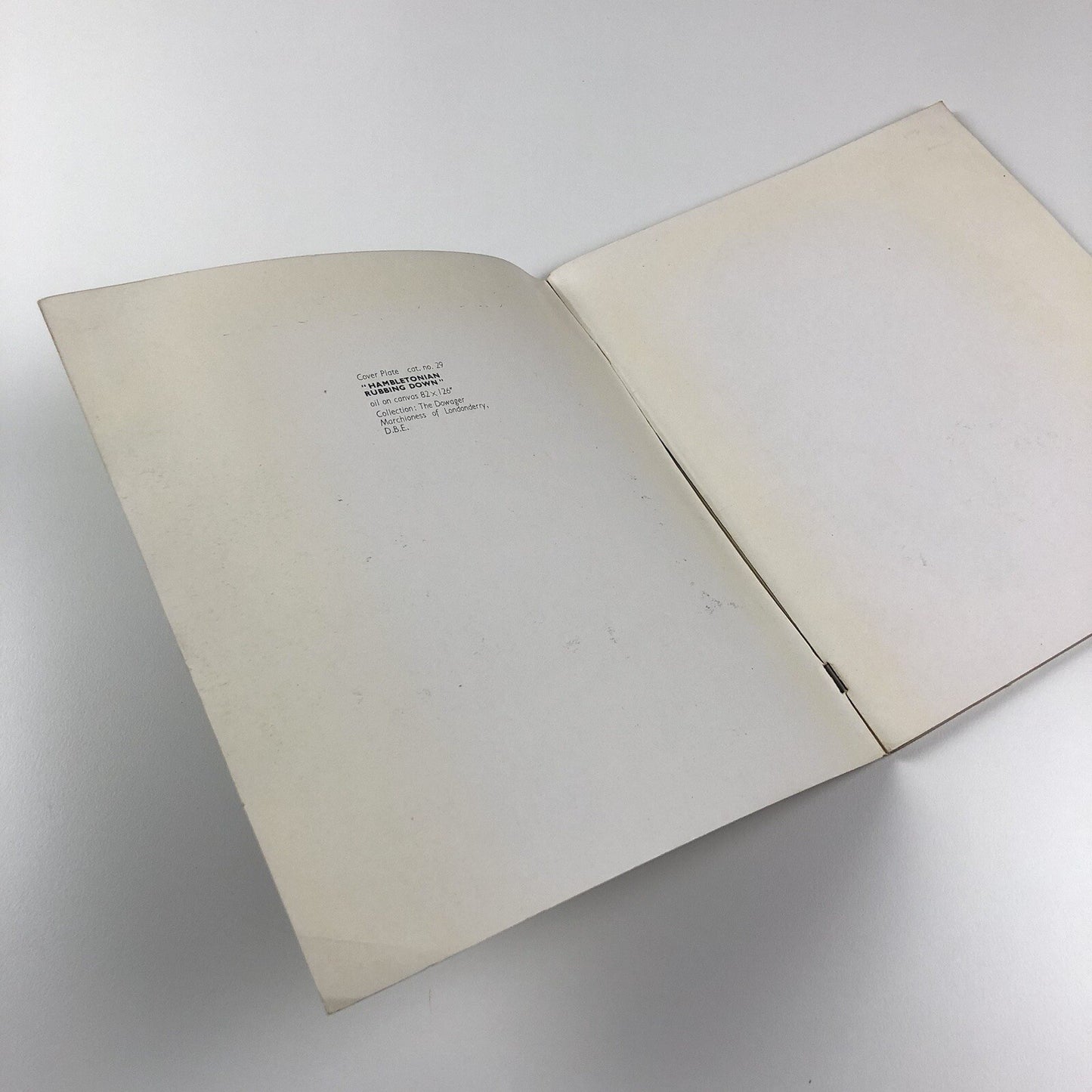 George Stubbs paintings drawings & engravings | Whitechapel Art Gallery catalogue, 1957