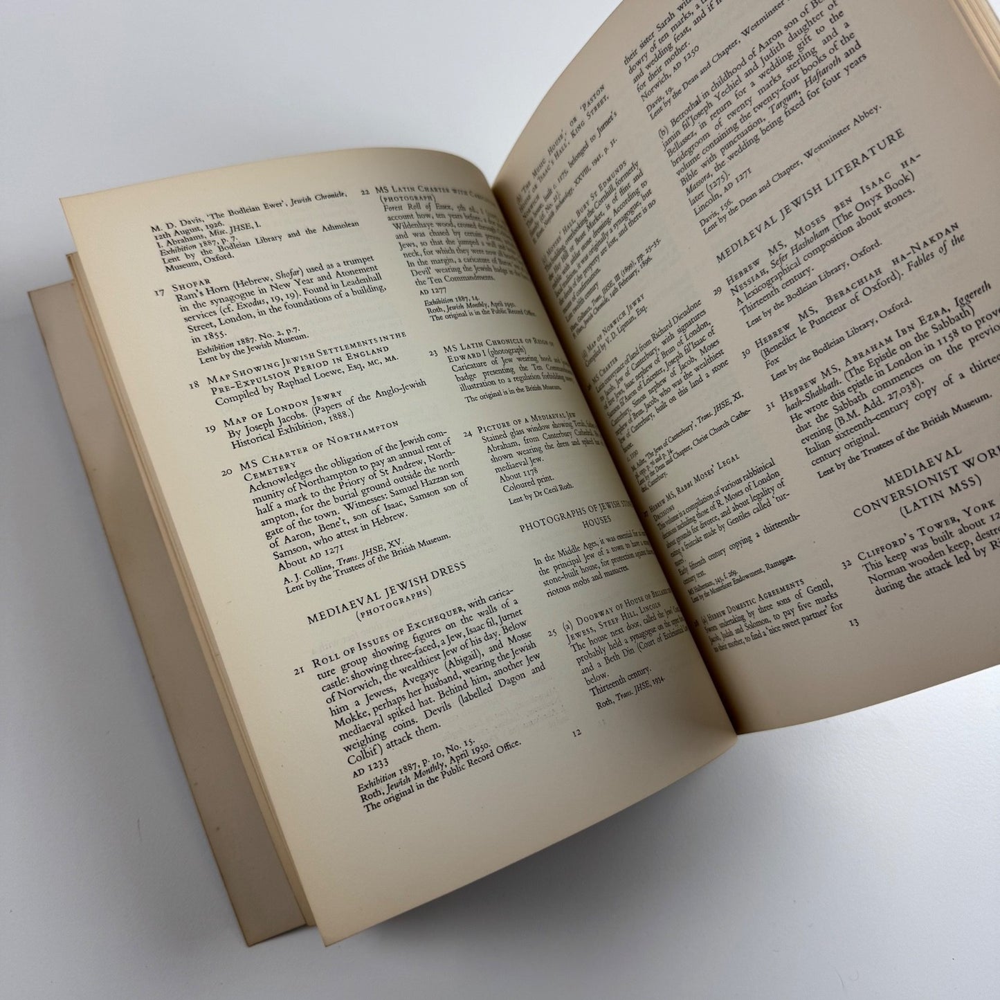 Anglo-Jewish Art & History Exhibition | V&A, 1956 + related ephemera, including press release and press view invitation
