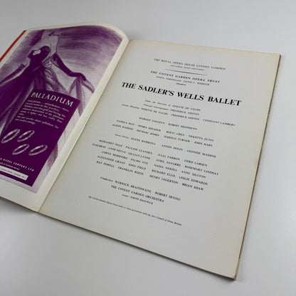 Covent Garden Books. Number three. Ballet 1948-1949 cover Edward Burra