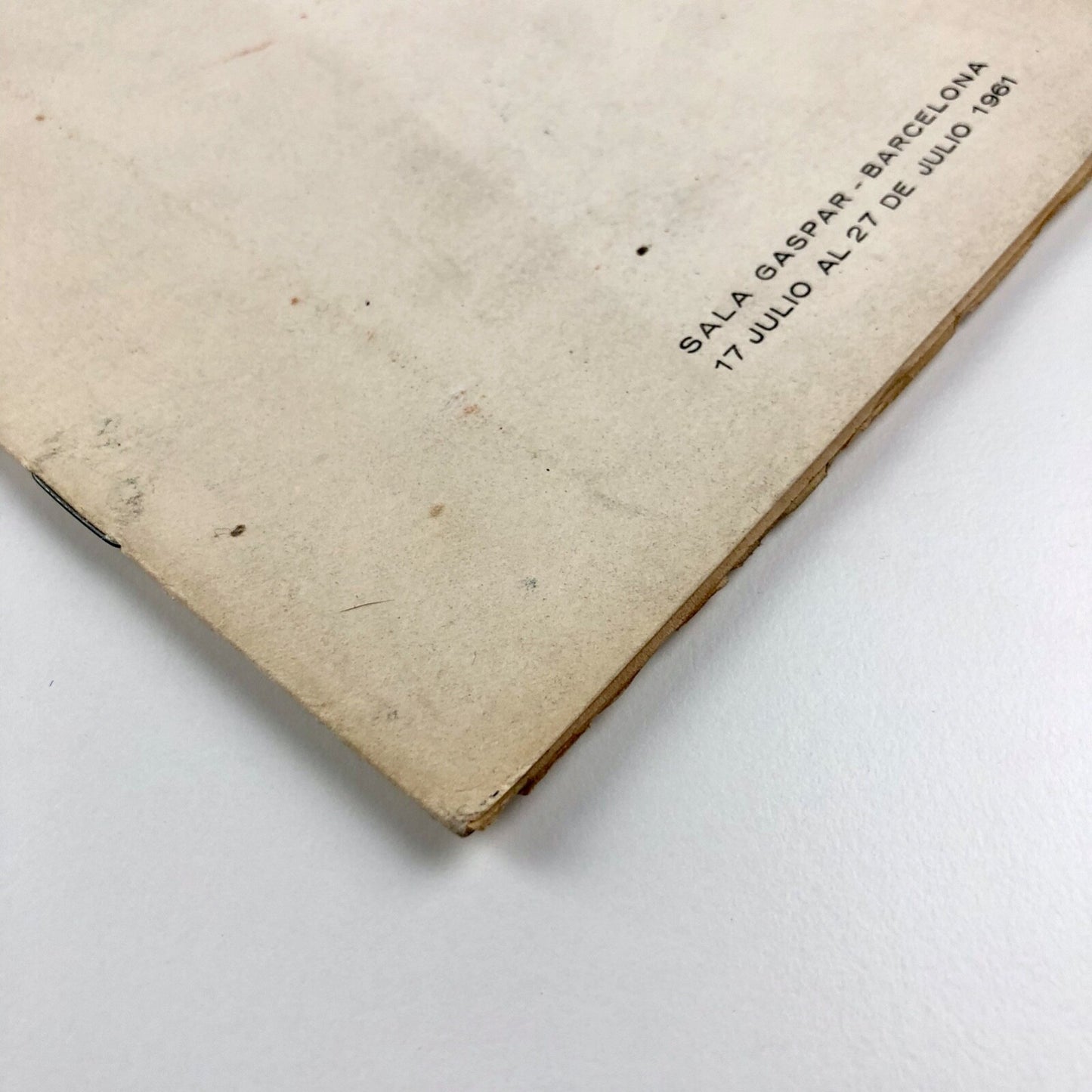 [Antoni] Clavé | Exhibition catalogue | Sala Gaspar Barcelona, 1961