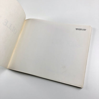 Olle Kåks exhibition catalogue | Modern Museet, Stockholm 1985