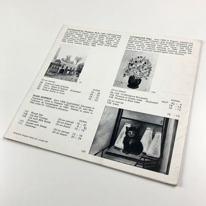 The Spontaneous Eye II – Grosvenor Gallery folded card, Nov-Dec 1968