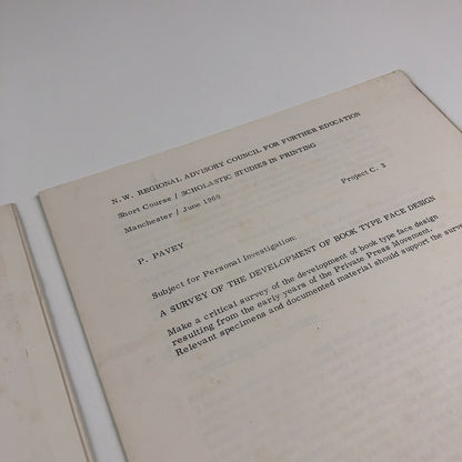 N.W. Regional Advisory Council / Scholastic Studies in Printing | June 1969