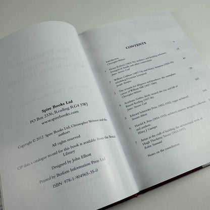 The Practice of Architecture eight architects 1830-1930 Christopher Webster 2012