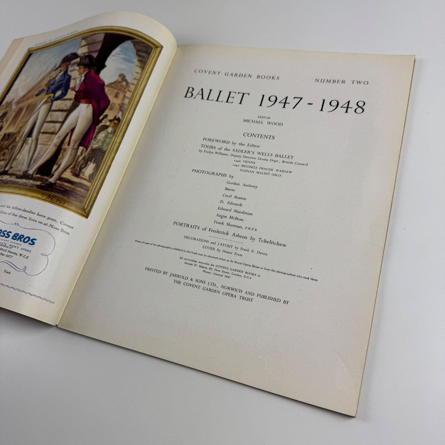 Covent Garden Books. Number two. Ballet 1947-1948