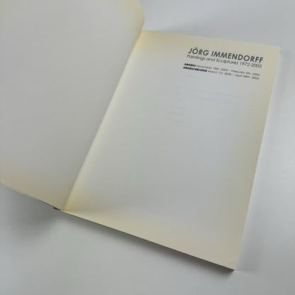 Jörg Immendorff. Paintings and sculptures 1972-2005 | Arario Gallery catalogue, 2005