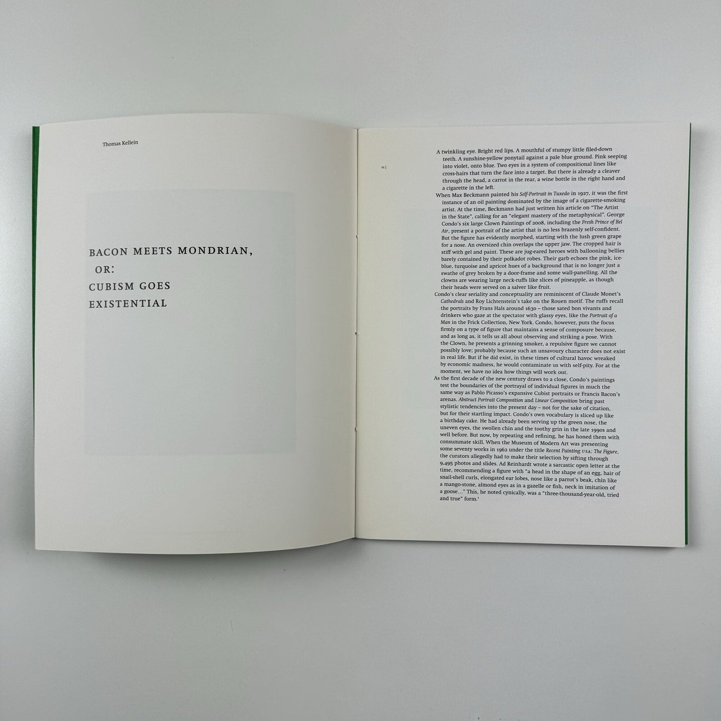 George Condo | Xavier Hufkens, Brussels 2009 | Exhibition catalogue