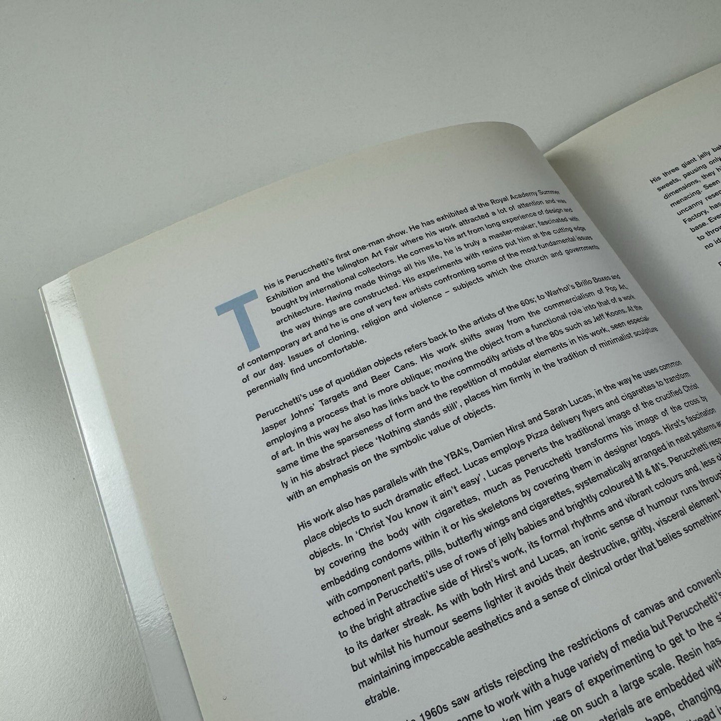 Mauro Perruchetti | Beaux Arts 2004 – exhibition catalogue, with private view invite
