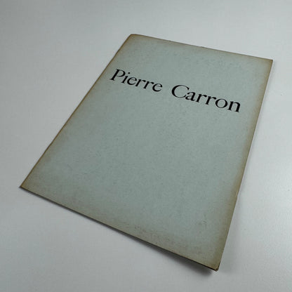 Pierre Carron. First London exhibition of paintings | Crane Kalman Gallery, 1961
