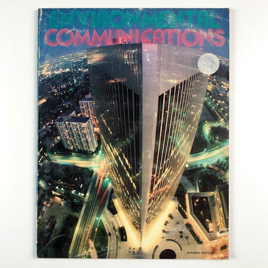 Environmental Communications catalog architecture journal, Academy Editions, Running Press, 1979