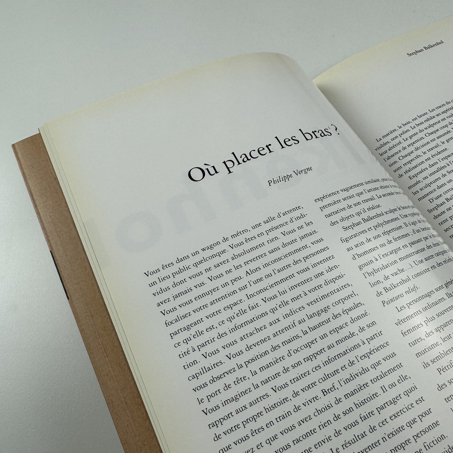 Stephan Balkenhol | Galerie Thaddaeus Ropac, Paris exhibition catalogue 1999