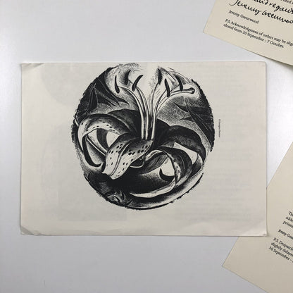 Leaflet – Margaret Bruce Wells: Complete Wood Engravings | The Wood Lea Press, 2000