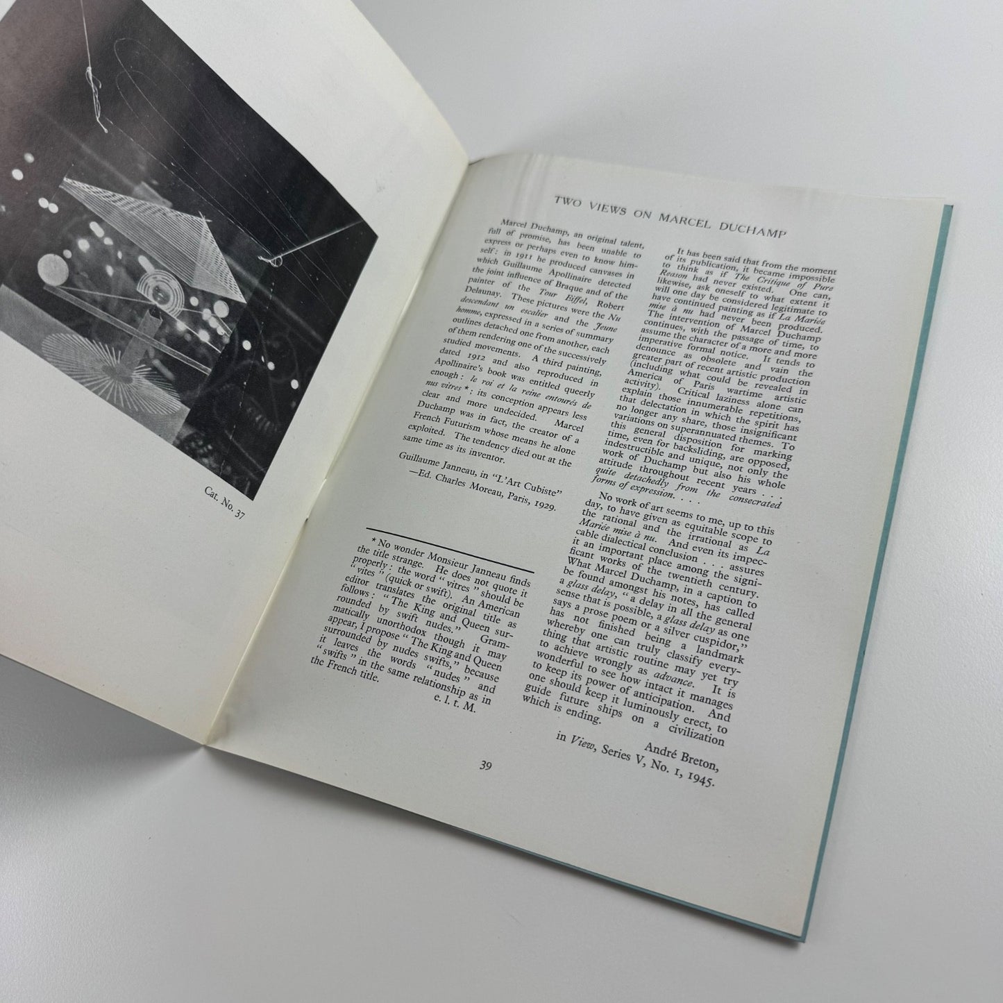 The Cubist Spirit in its Time | London Gallery | catalogue compiled by ELT Mesens and Robert Melville, 1947
