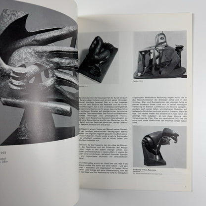 Seymour Lipton | Marlborough Galerie Zurich exhibition catalogue, 1974