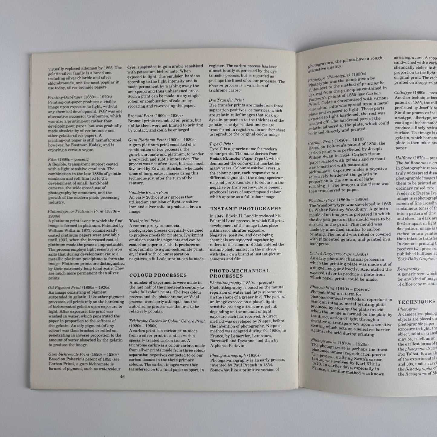 Photographer as printmaker 140 years of photographic printmaking Arts Council, 1982