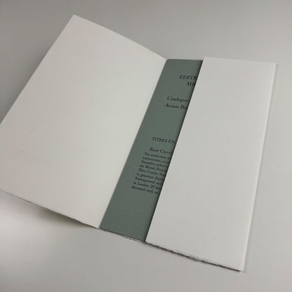 Editions Petropolis Michael Caine, Paris Artists Books in French and English 1989-2002 | Copy number 7/86 5 Nov 2005
